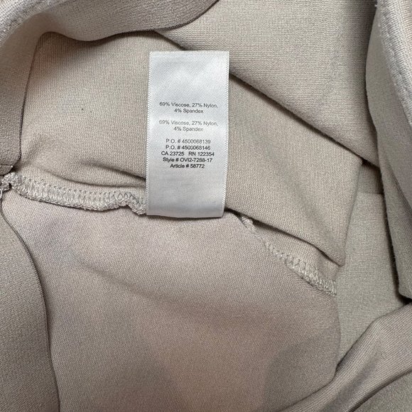 Aritzia Talula Beige Primrose Faux-Wrap Mini Skirt - Picture 6 of 8